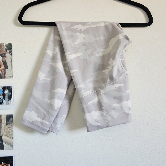 Light Grey Camo Leggings - Picture 1 of 3